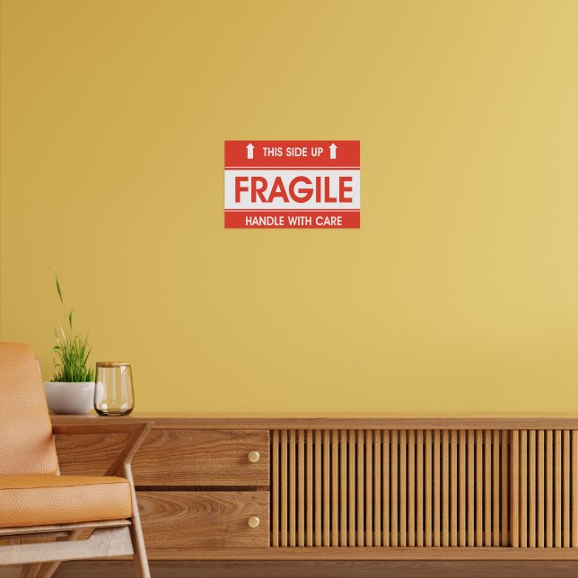 fragileページ Precautionary Pressure Sensitive Shipping Labels - Fragile (ZFR44)