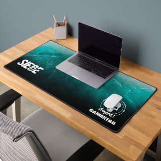 FragM3 Gaming Team Six Black Ice Desk Mat