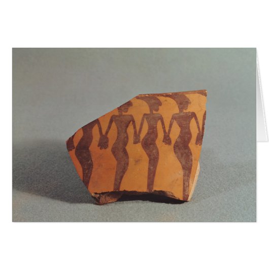 Fragment of pottery cards (Front Horizontal)