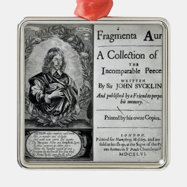 Fragmenta Aurea A Collection Metal Ornament (Front)