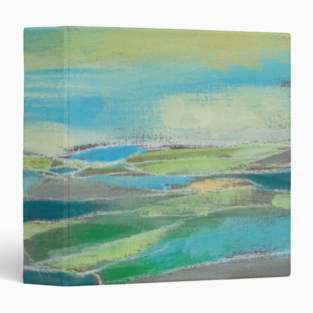 Fragmented Field I 3 Ring Binder (Front/Spine)