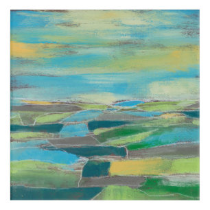 Fragmented Field I Acrylic Print