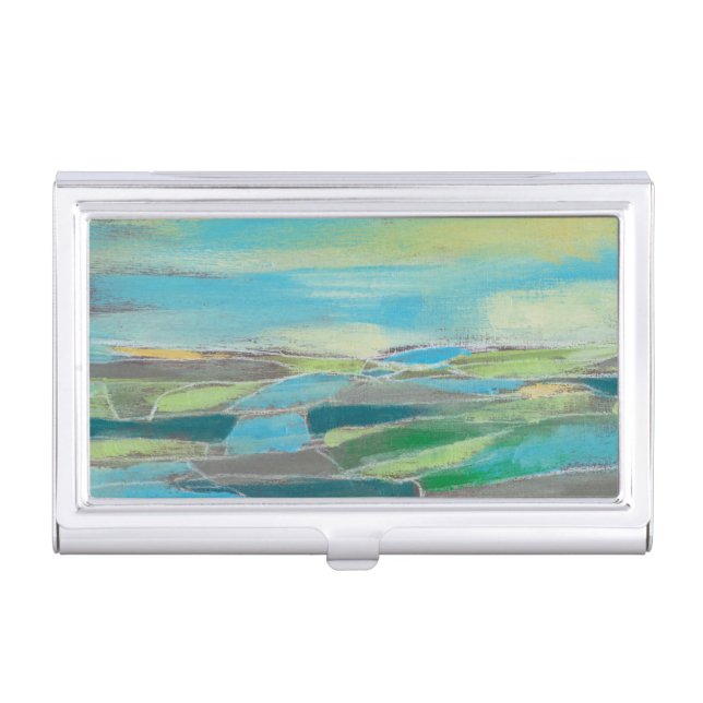 Fragmented Field I Business Card Case (Front)