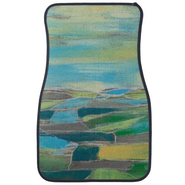 Fragmented Field I Car Mat (Front)