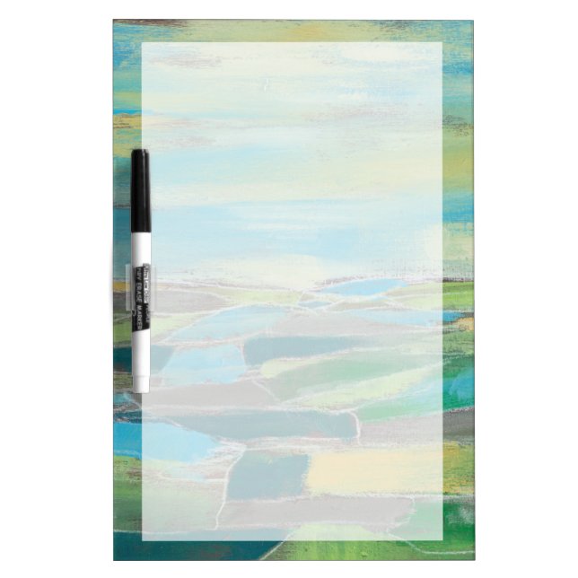 Fragmented Field I Dry Erase Board (Front)