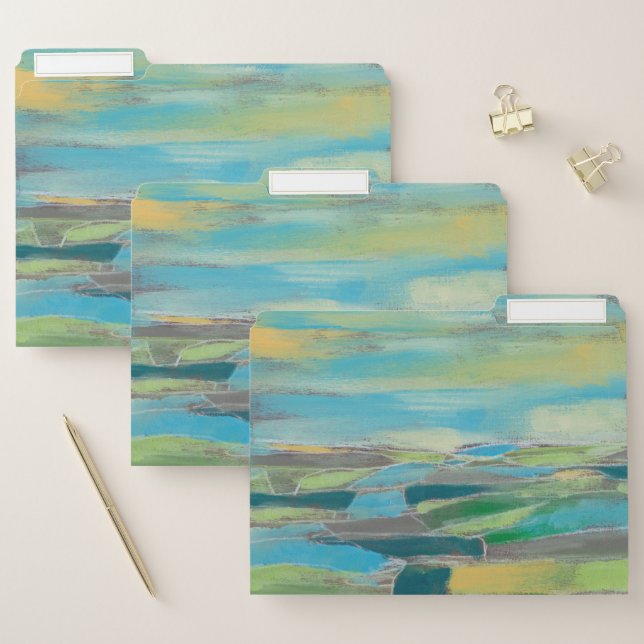 Fragmented Field I File Folder (Set)