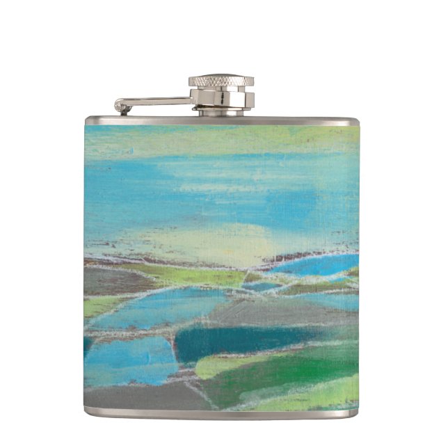 Fragmented Field I Flask (Front)