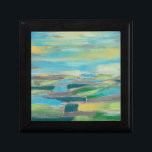 Fragmented Field I Keepsake Box<br><div class="desc">Home Décor</div>