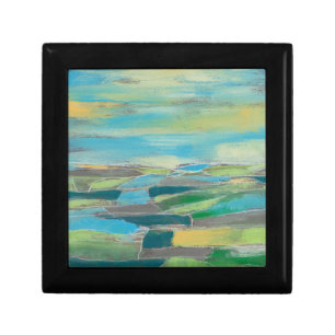 Fragmented Field I Keepsake Box