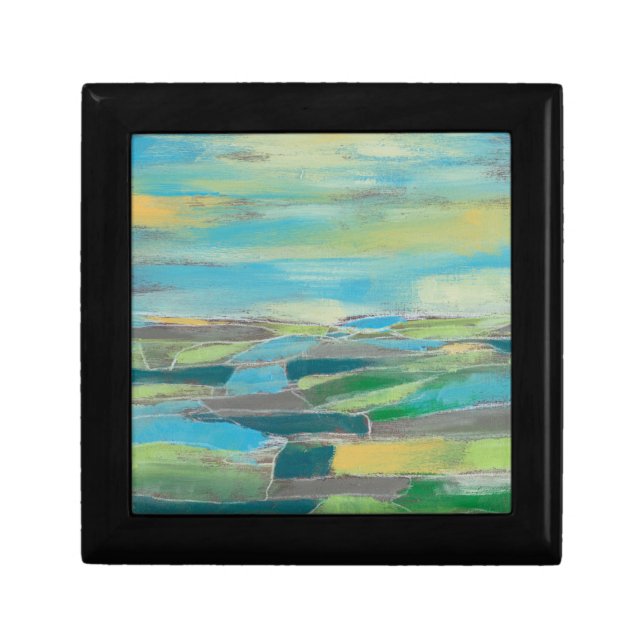 Fragmented Field I Keepsake Box (Front)