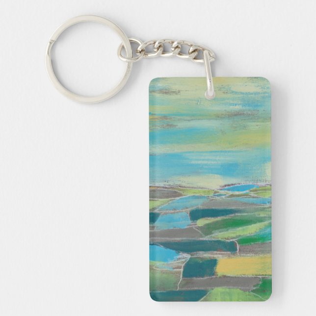 Fragmented Field I Keychain (Front)