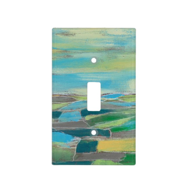 Fragmented Field I Light Switch Cover (Front)