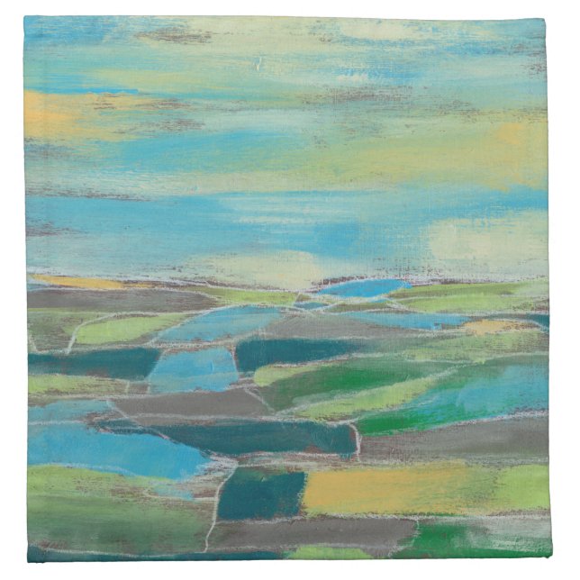 Fragmented Field I Napkin (Front)