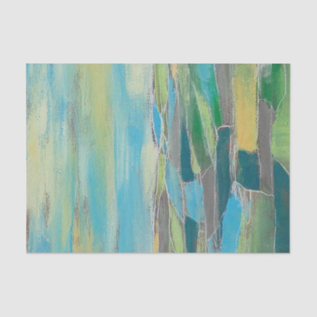 Fragmented Field I Tissue Paper (Front)