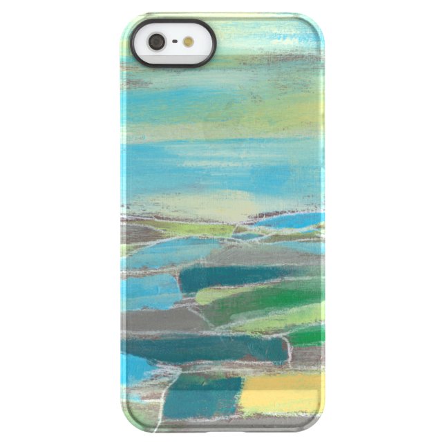 Fragmented Field I Uncommon iPhone Case (Back)
