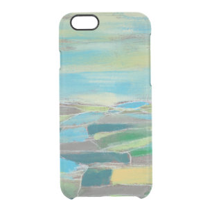 Fragmented Field I Clear iPhone 6/6S Case