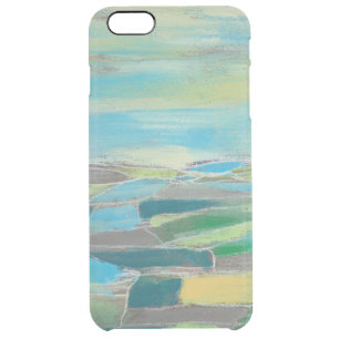 Fragmented Field I Clear iPhone 6 Plus Case