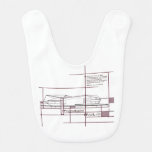 Fragmented Reality – Architectural Expression Baby Bib