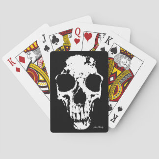 Fragmented Skull Poker Cards