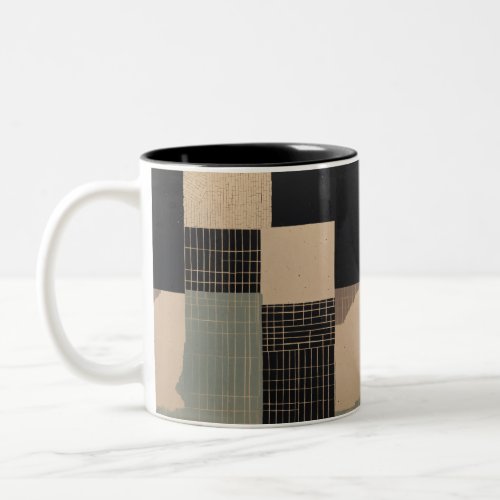 Fragments Abstract Print Cup