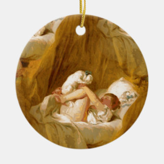 fragonard ceramic ornament