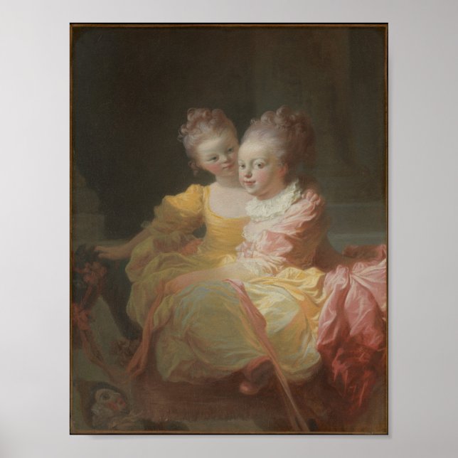 Fragonard & Gérard Sleeping Child Art Print (Front)