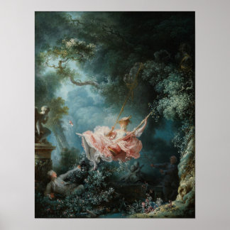 Fragonard’s The Swing – Classical Painting Poster