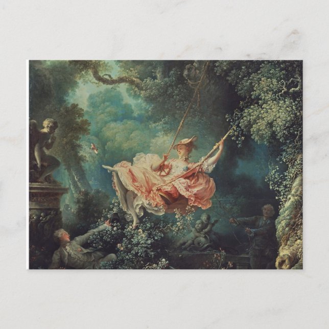 Fragonard’s The Swing Postcard (Front)