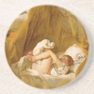 fragonard sandstone coaster