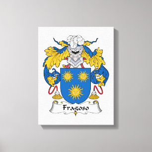 Fragoso Family Crest Canvas Print