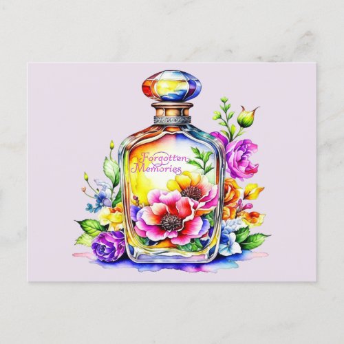 Fragrance Forgotten Memories Postcard