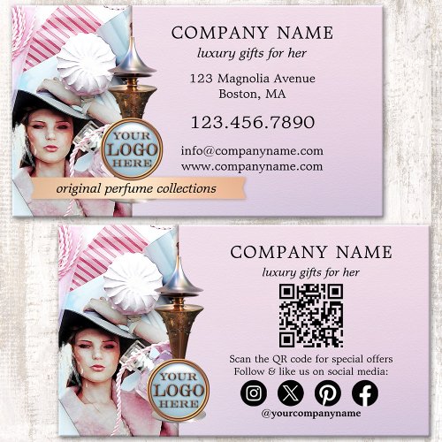 Fragrance Luxury Gifts Professional Perfume Business Card