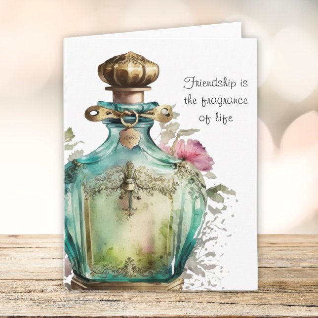 Fragrance of Friendship Note Card (Creator Uploaded)