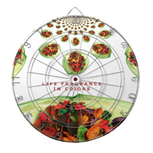 Fragrance of Life: Potpourri Inspirational Message Dartboard With Darts