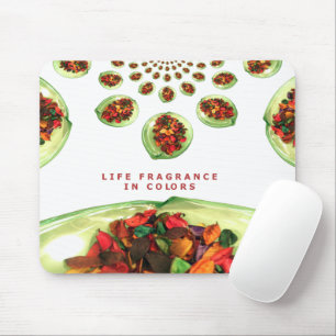 Fragrance of Life: Potpourri Inspirational Message Mouse Pad