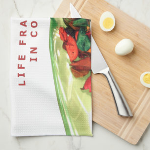 Fragrance of Life: Potpourri Inspirational Message Towel