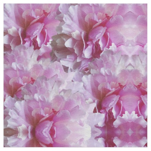 Fragrance, Pink Flowers Fabric