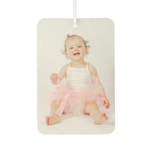 fragrance tree with own photo air freshener (Front)