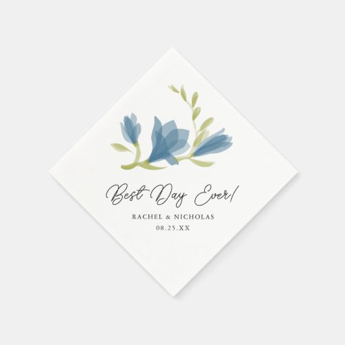 Fragrant Freesia Petals  Best Day Ever Napkins