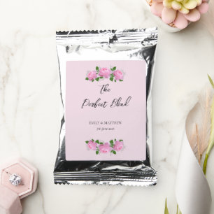 Fragrant Pink Roses, Wedding Coffee Drink Mix