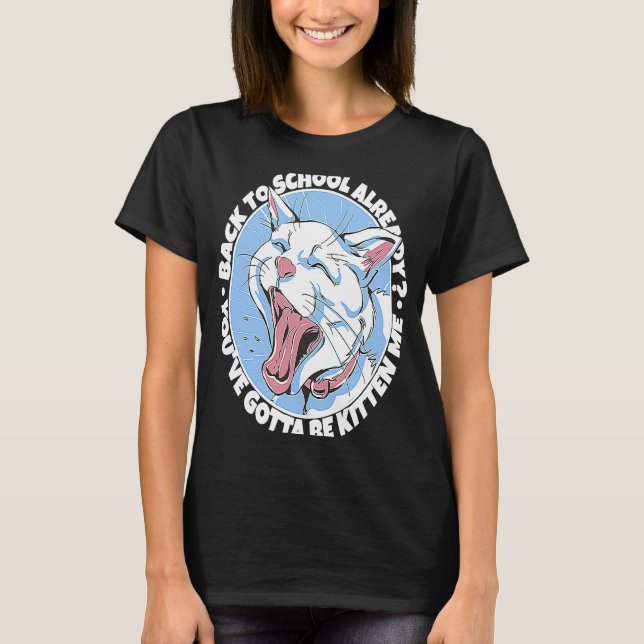 Fragranting screaming cat T-Shirt (Front)