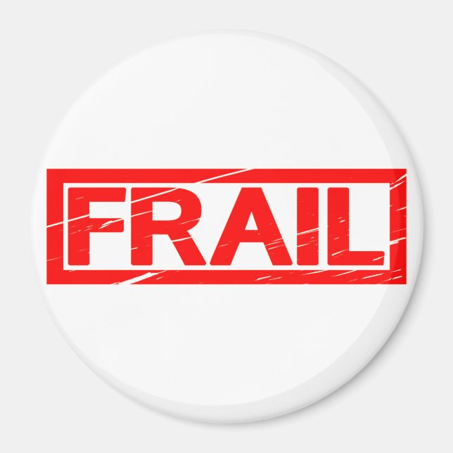 Frail Stamp Magnet (Front)