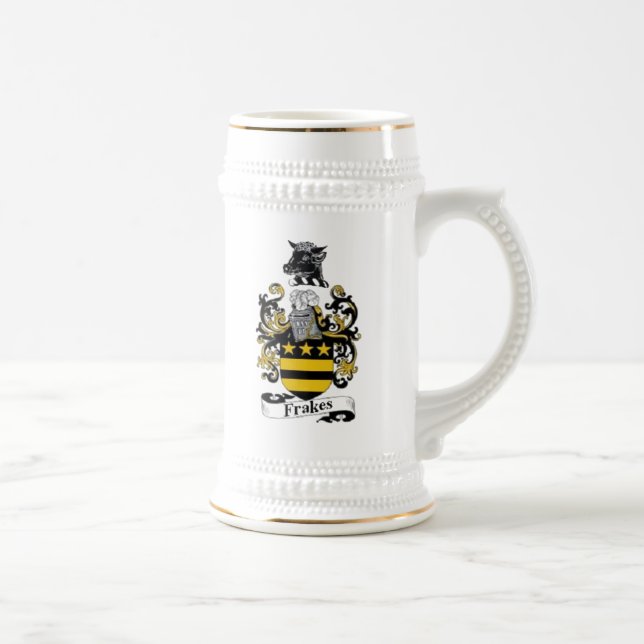 Frakes Coat of Arms Stein (Right)