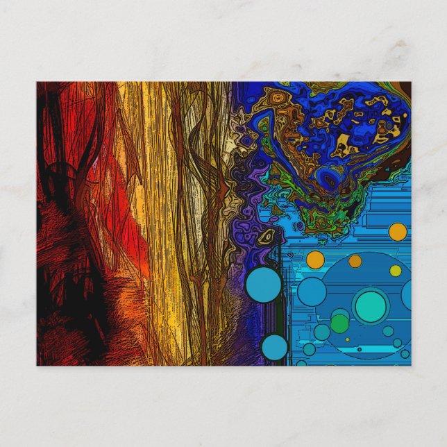 Fram - Abstract Art Postcard (Front)