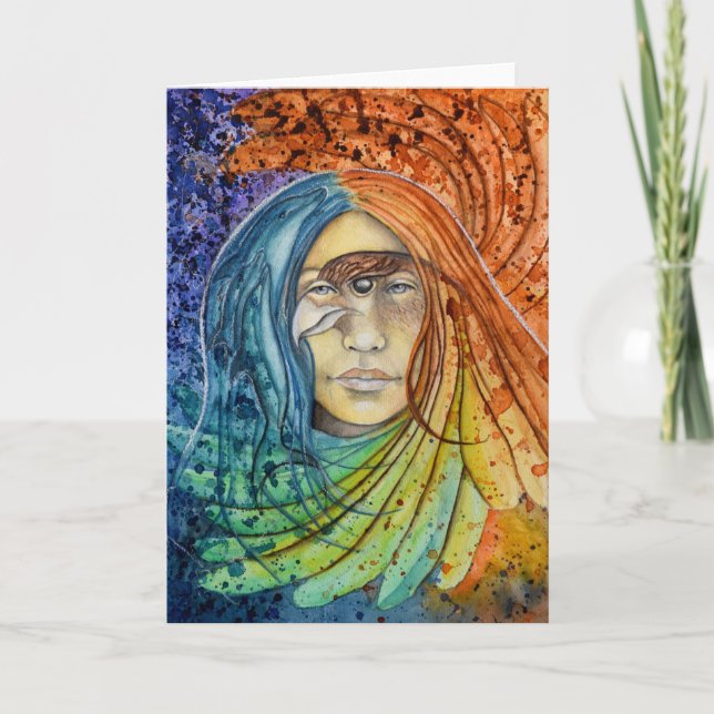 Framable Card: Falcon Sight Card (Front)