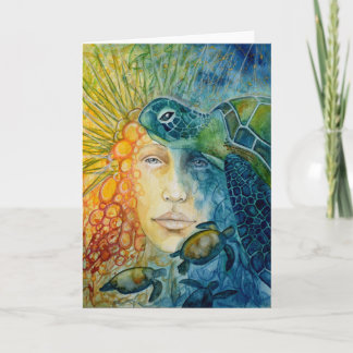 Framable Card: Sea Urchin Queen Card