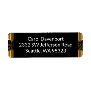 Frambroise Elegant Black Beauty Label