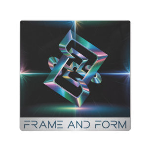 Frame And Form Metal Print