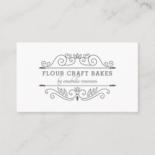 Frame Bakery Baker's Logo Business Card