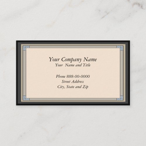 Frame Border Business Card